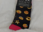 Sock Society - Emoji Black